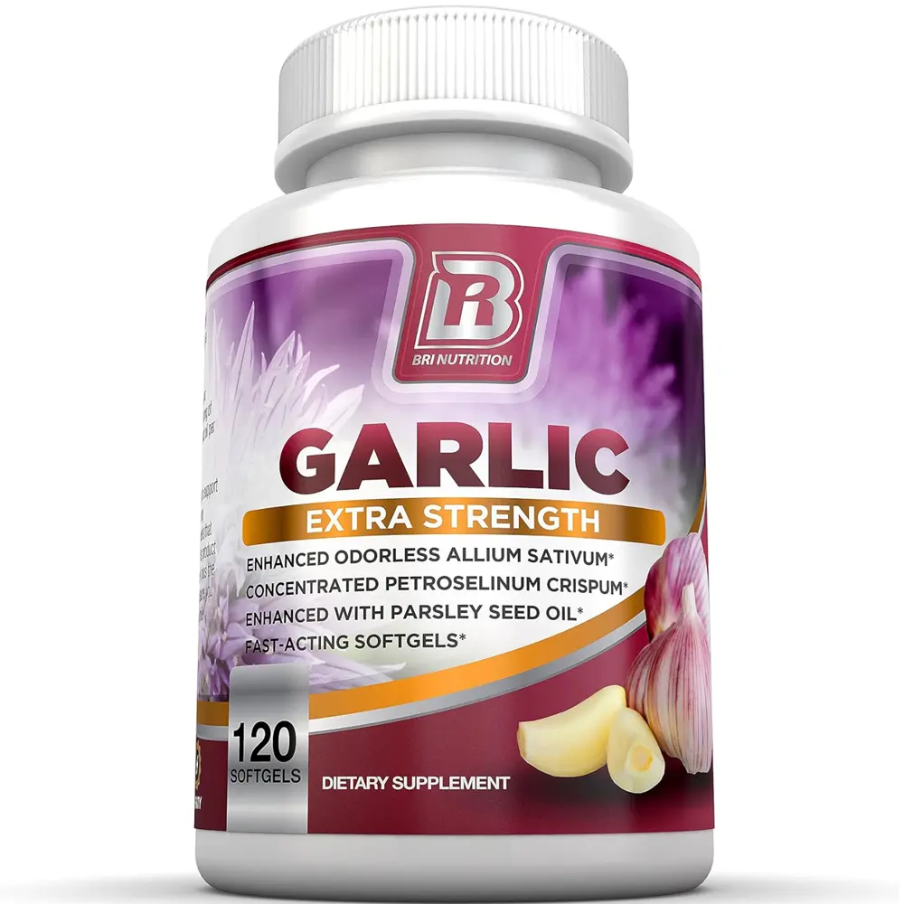 Bri Nutrition Extra Strength Garlic Softgels