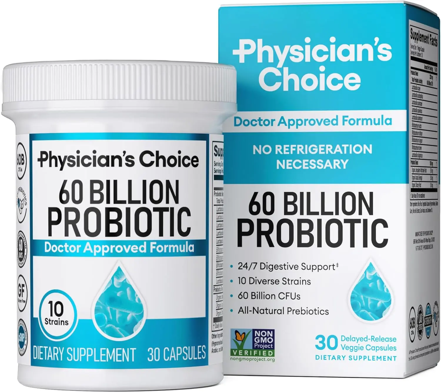 Physician Choice Probiotics 60 Billion