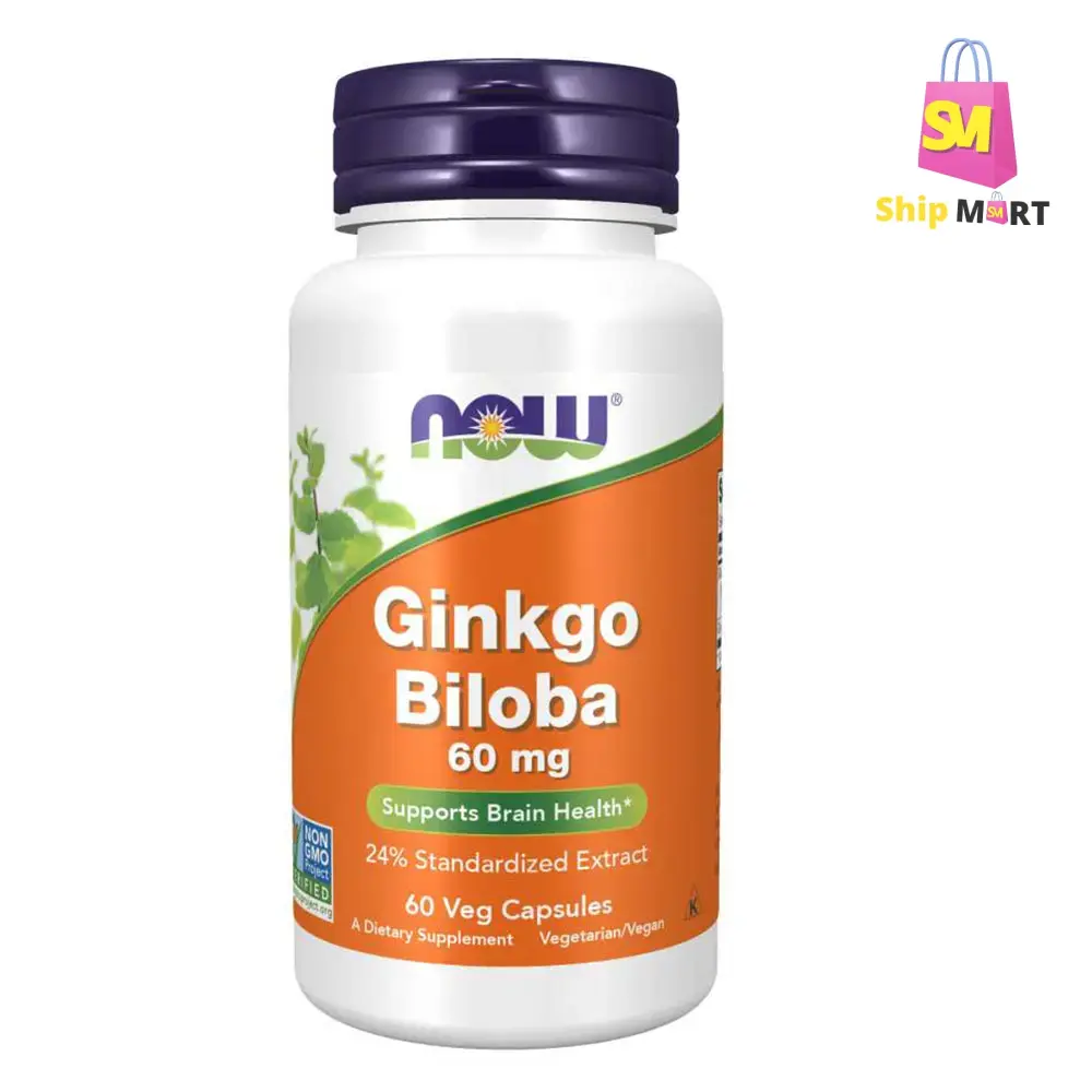 Ginkgo Biloba 60 MG Supplement, Memory Enhancement