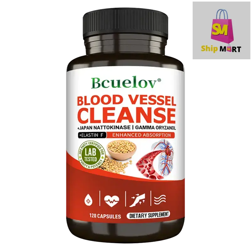 Bcuelov Blood Vessel Cleanse Supplement