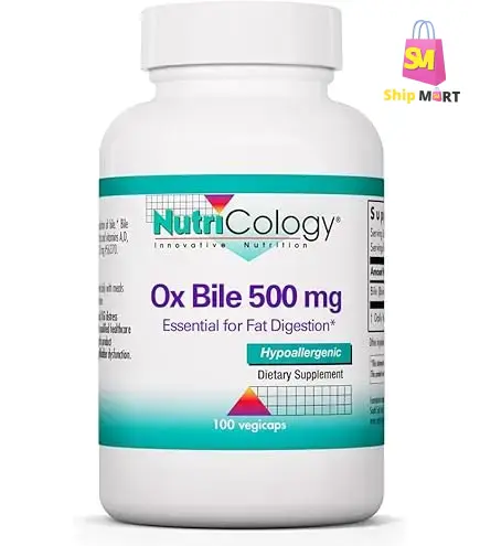 Nutricology Ox Bile 500mg