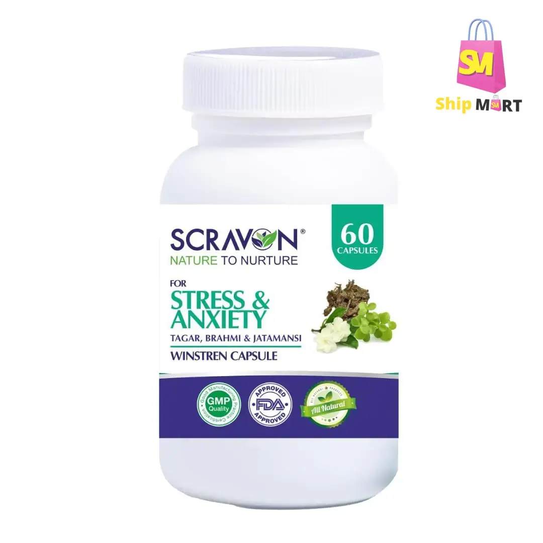 Scravon For Stress And Anxiety Capsules
