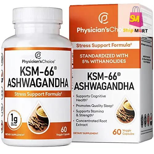Physicians Choice Ksm-66 Ashwagandha Supplement
