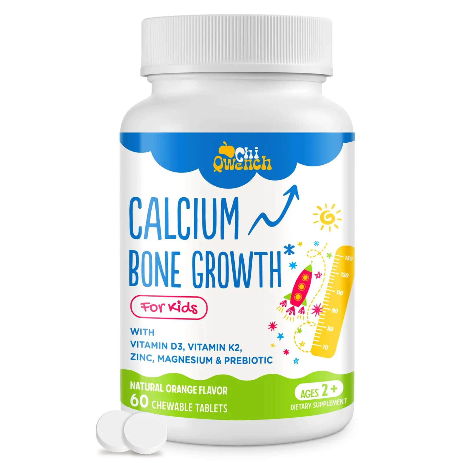 Hi Qwehch Calcium Bone Growth Supplement
