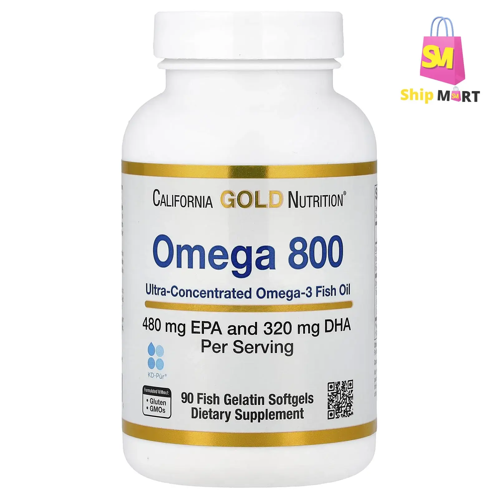 California Gold Nutrition Omega 800 Supplement