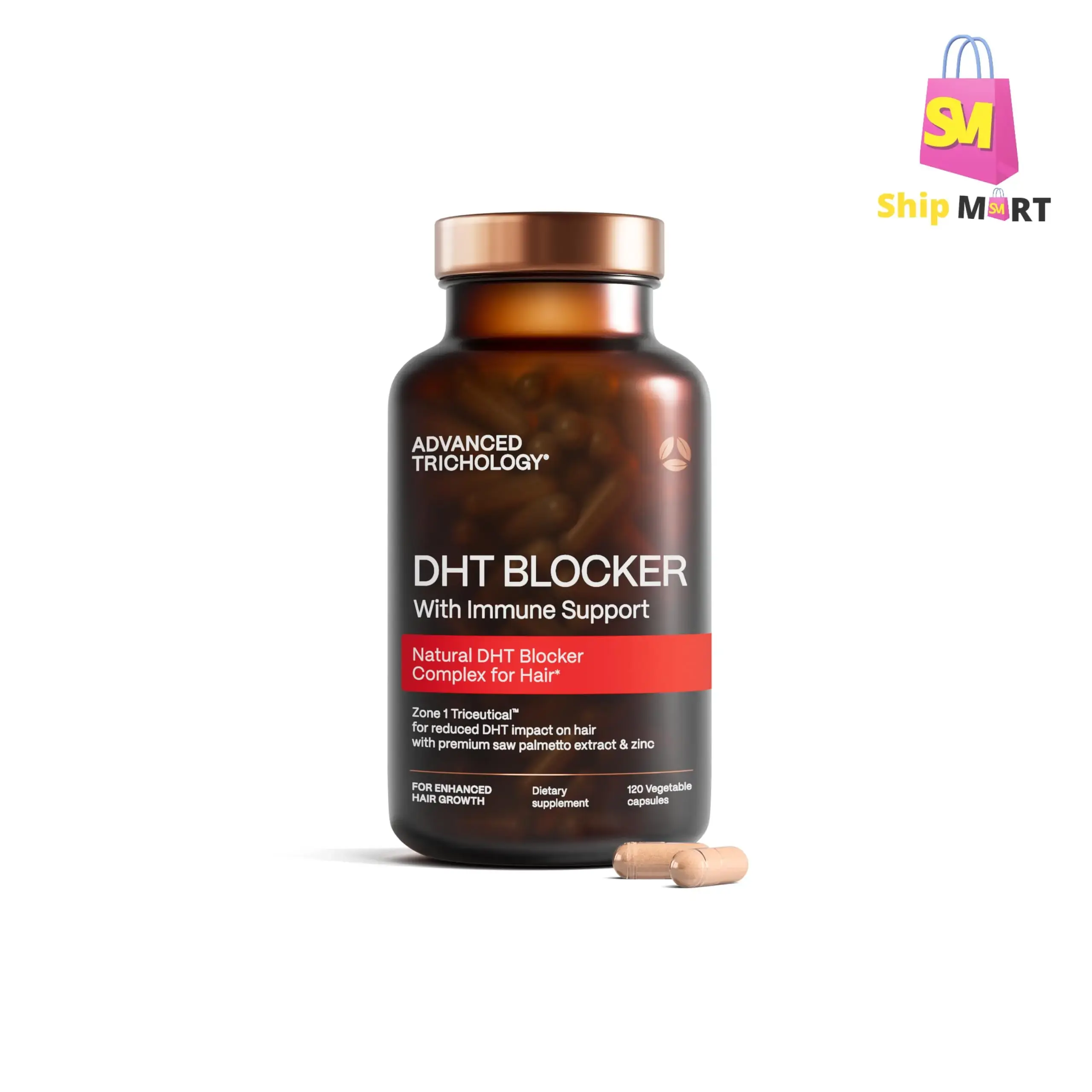 DHT Blocker – Hair Growth Supplement for Genetic Thinning