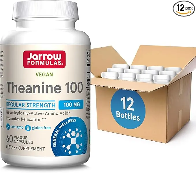 Jarrow Formulas L-Theanine 100mg