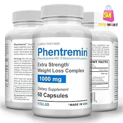 Phentemine Extra Strength Weight Loss Complex Supplement