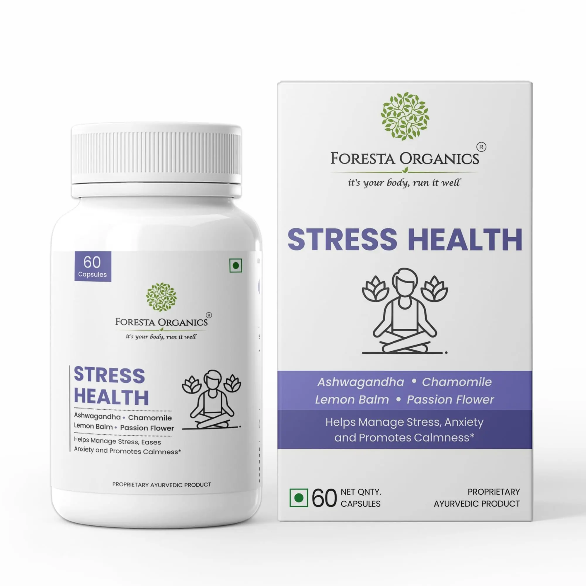 Foresta Organics Stress Health Supplement