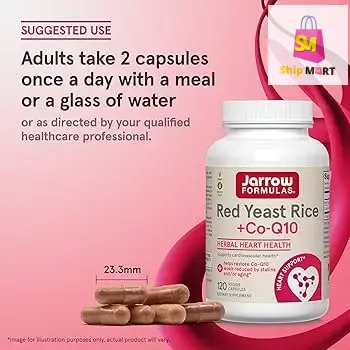 Jarrow Formula Red Yeast Rice +Co- Q10 Supplement