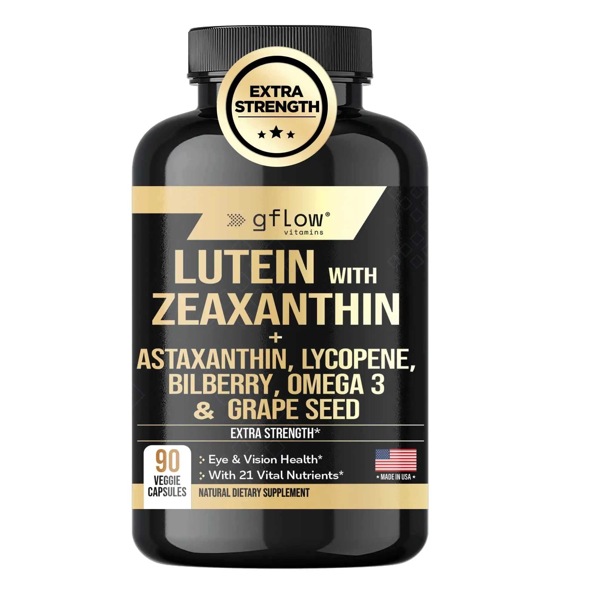 G Flow Lutein With Zeaxanthin Capsules