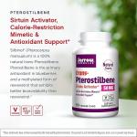 Jarrow Formulas Pterostilbene 50mg – Antioxidant & Healthy Aging Support