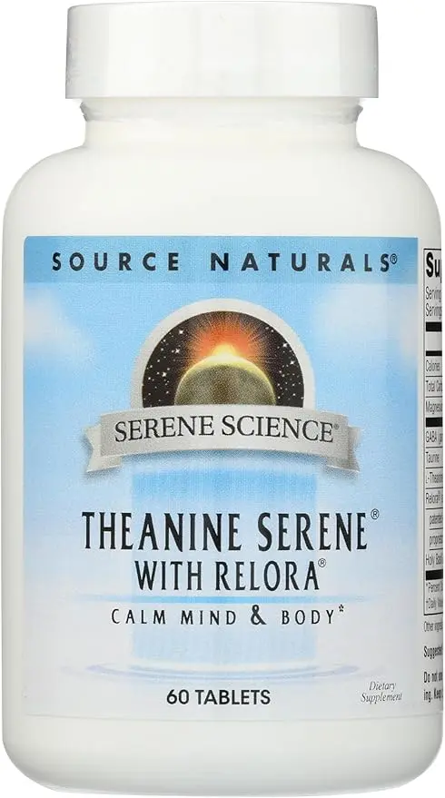 Source Naturals Serene Science Theanine Serene with Relora – Calm Mind & Body