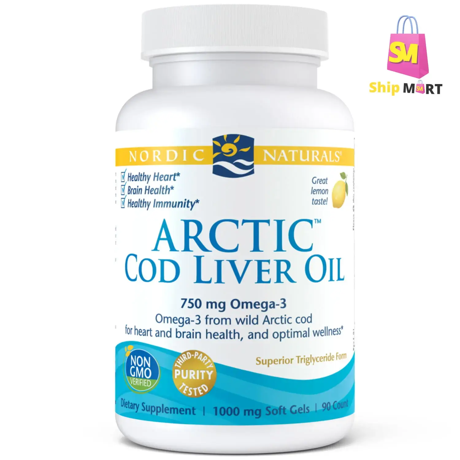 Nordic Nature Arctic Cod Liver Oil Supplement