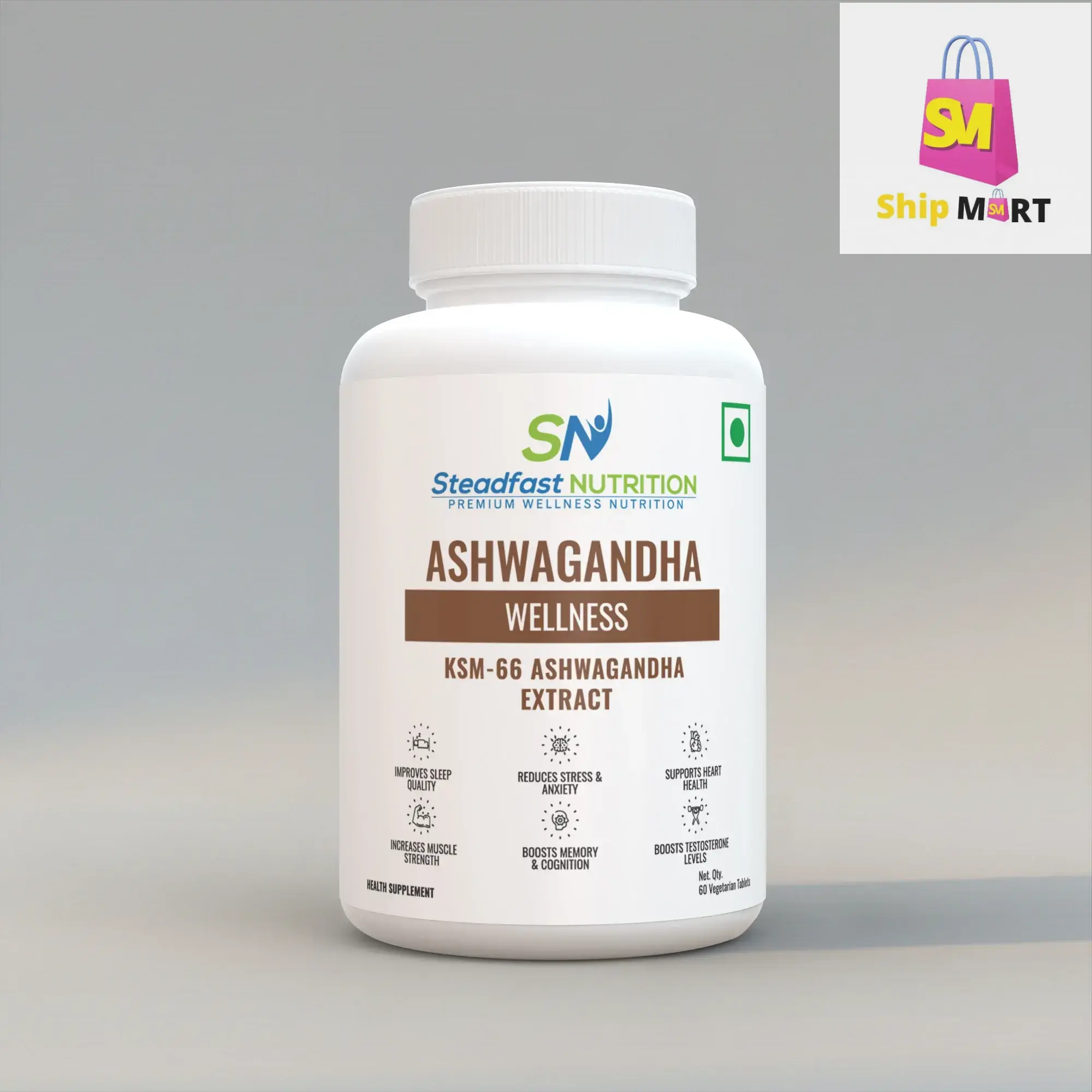 Steadfast Nutrition Ashwagandha Extract Capsules