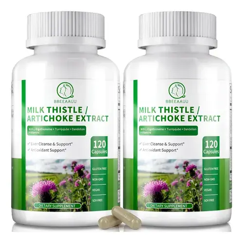 Bbeeaauu Milk Thistle Artichoke Extract Supplement