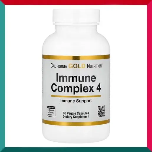 California Gold Nutrition Immune Complex + Support Supplement
