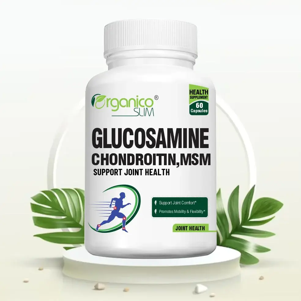 Organico Slim Glucosamine Chondroitin MSM Capsules, For Joint Health
