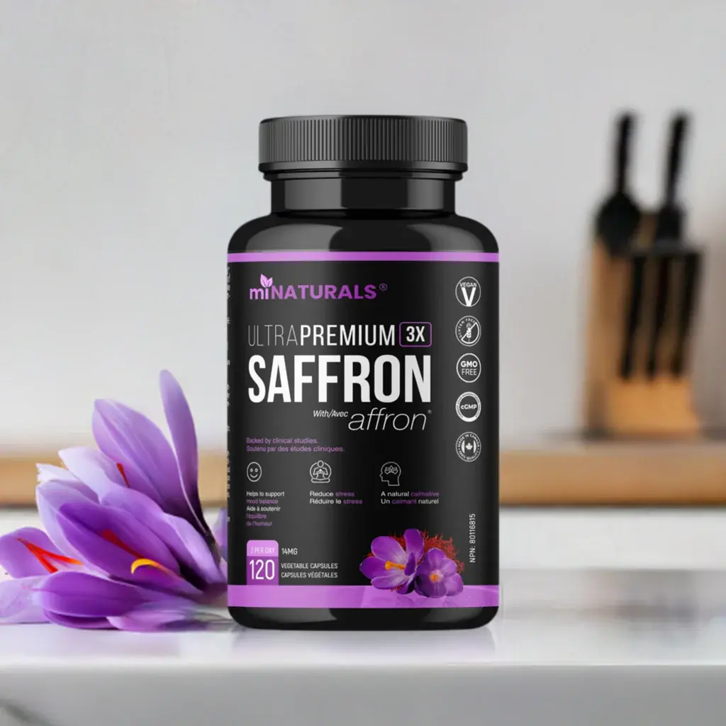 Minaturals Ultra Premium Saffron Supplement, Mood Boost
