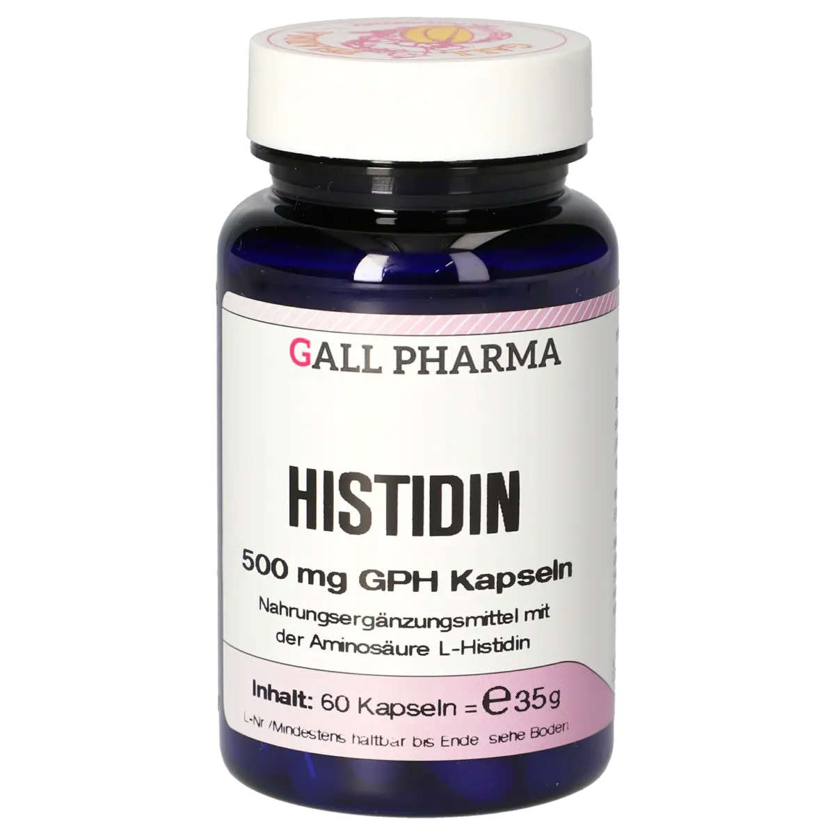 L-Histidin 500 mg GPH Kapseln.
