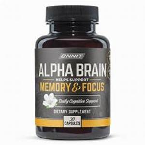 ONNIT Alpha Brain Premium Nootropic Brain Supplement