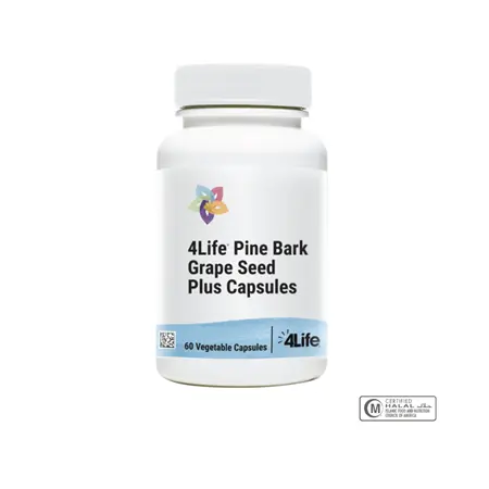 4life Pine Bark Grapes Seed Supplement, Supports energy