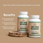 Double Wood Lion's Mane Mushroom Supplement