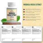 Double Wood Rhodiola Rosea Extract Supplement