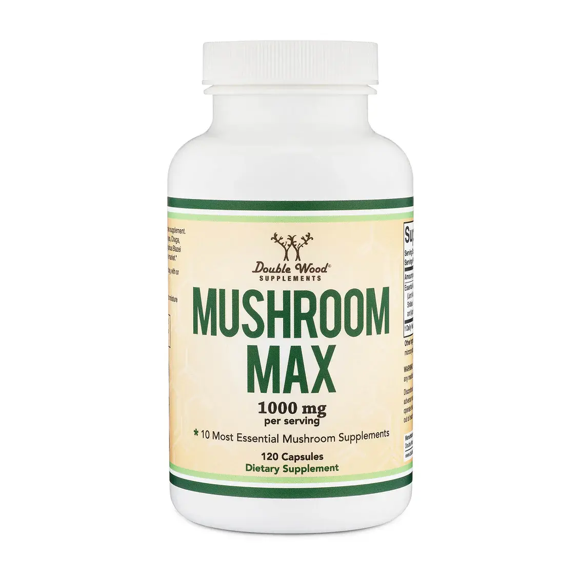 Double Wood Mushroom Max Supplement