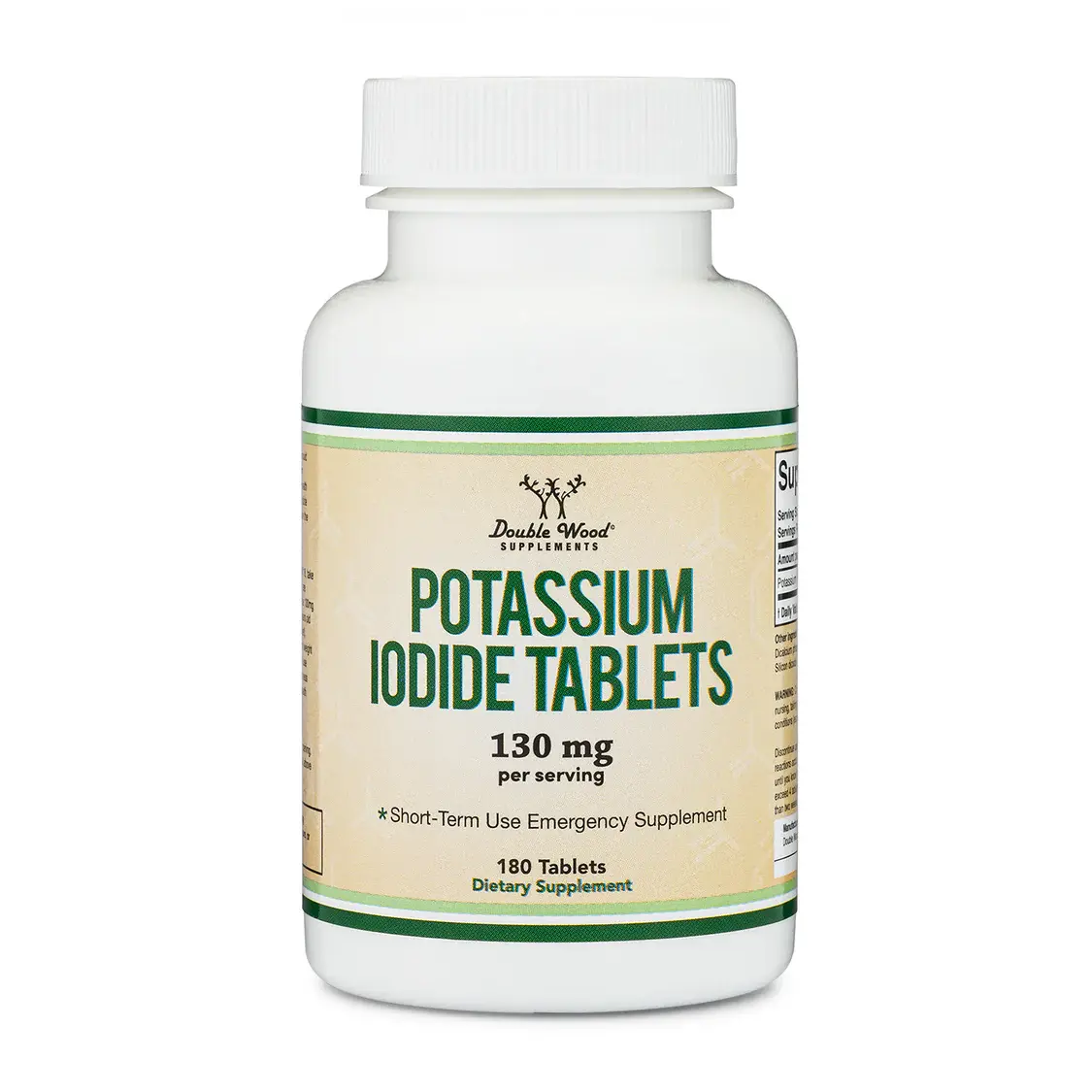 Double Wood Potassium Iodide Supplement
