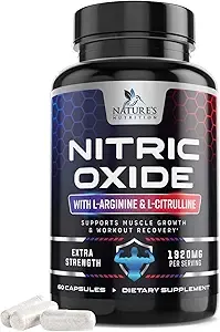 Natures Nutrition Nitric Oxide Supplement