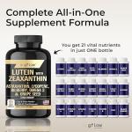 GFlow Lutein With Zeaxanthin Supplement