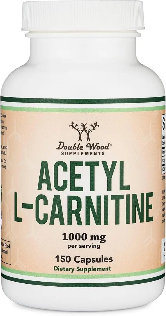 Double Wood Acetyl L-Carnitine (ALCAR) Supplement