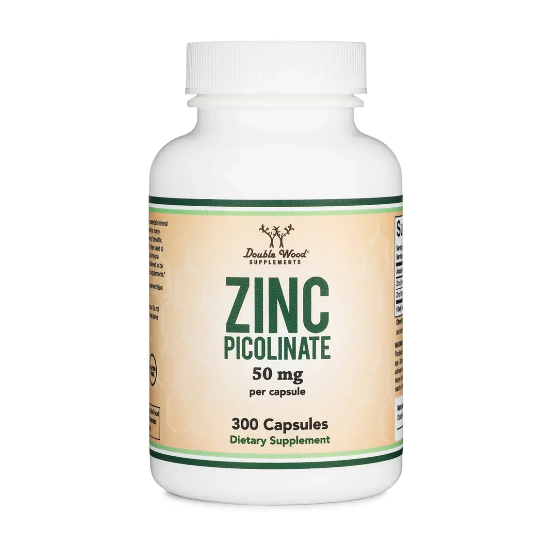 Double Wood Zinc Picolinate Supplement