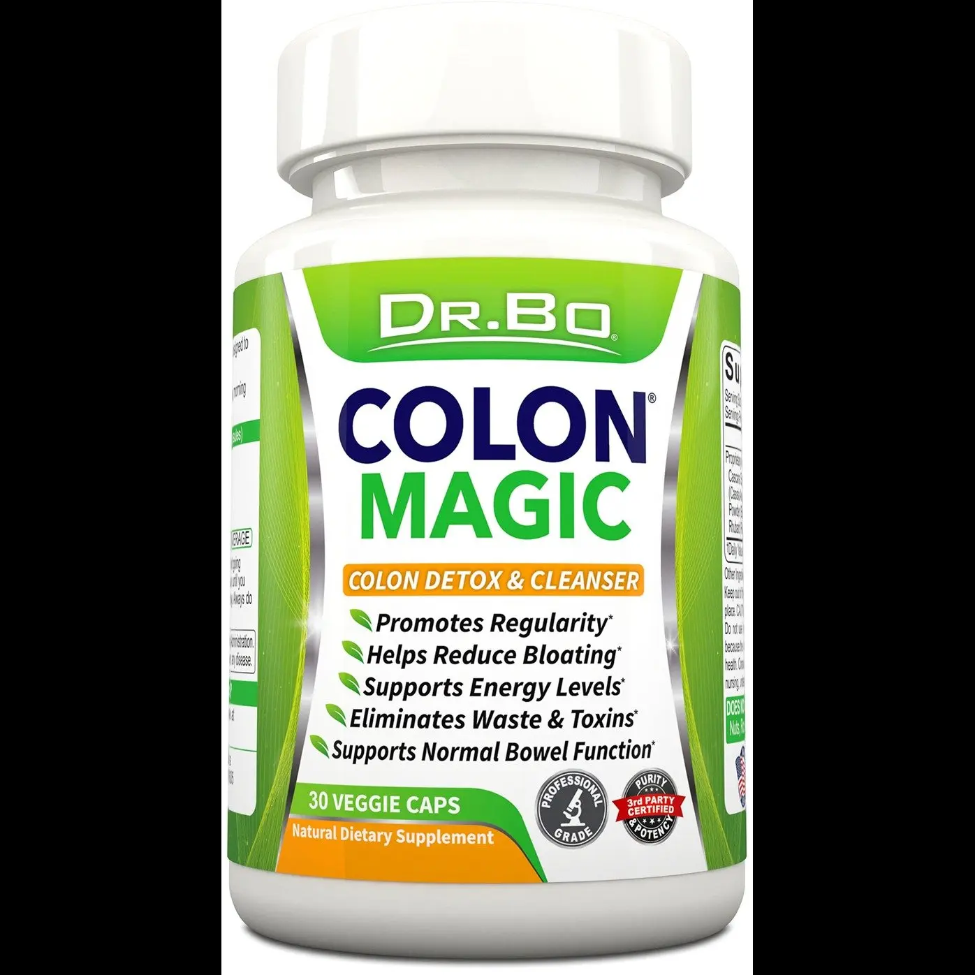 Dr.bo Colon Magic Colon Detox & Cleanser Supplement