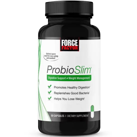 Force Factor Probioslim+ Probiotic Fiber Supplement