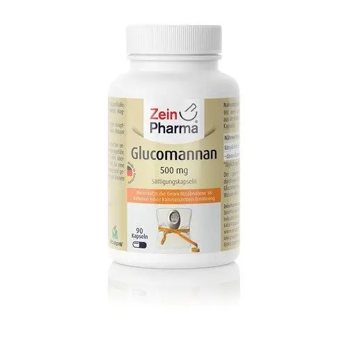 Zain Pharma Glucomannan 500mg Supplement