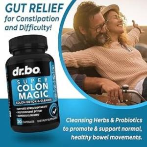 Dr.bo Super Colon Magic Colon Detox & Cleanser Supplement