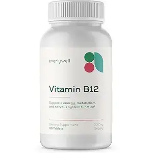 Everly Well Vitamin B12 Supplement
