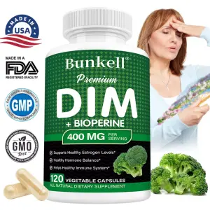 Bunkell Perimuim Dim+ Bioperine 400mg Supplement