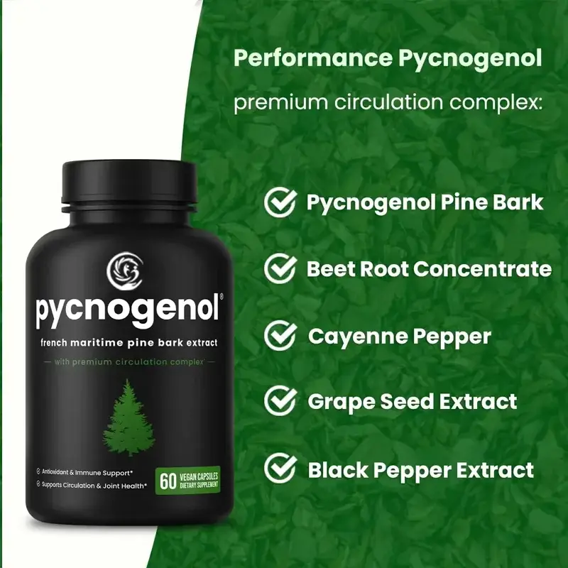 Pycnogenol Pine Bark Extract Capsules