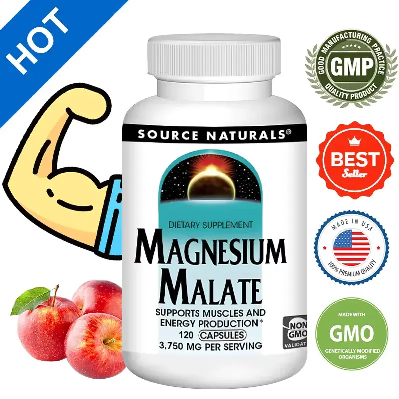 Source Naturals Magnesium Malate Capsules