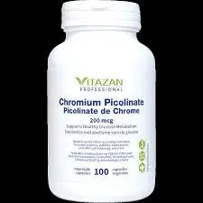 Vitazan Chromium Piclinate de Chrome Supplement
