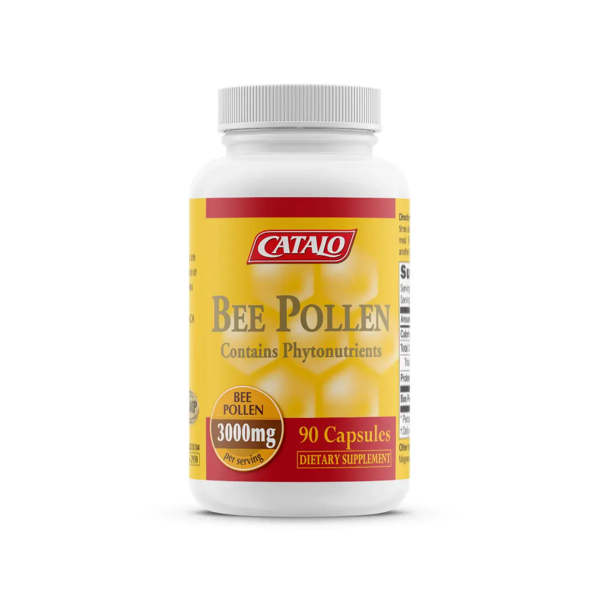 Catalo Bee Pollen Supplement, Energy Boost
