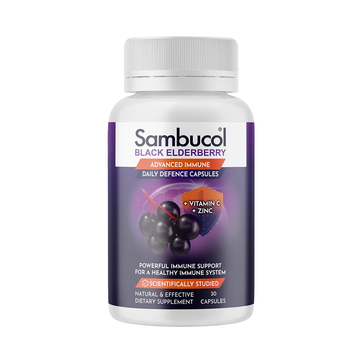 Sambucol Black Elderberry Supplement, Immunity Boost