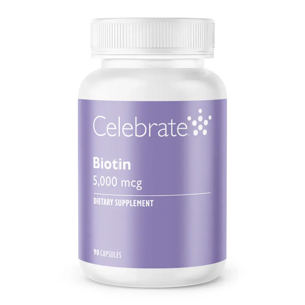 Celebrate Biotin 5000mcg Capsules