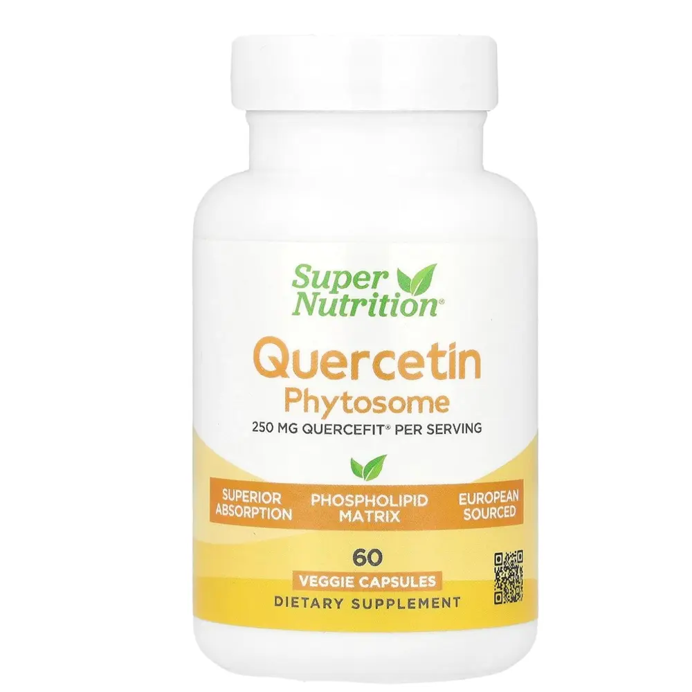 Super Nutrition Quercetin Phytosome capsules