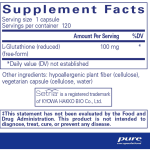 Pure Encapsulations Reduced Glutathione Supplement
