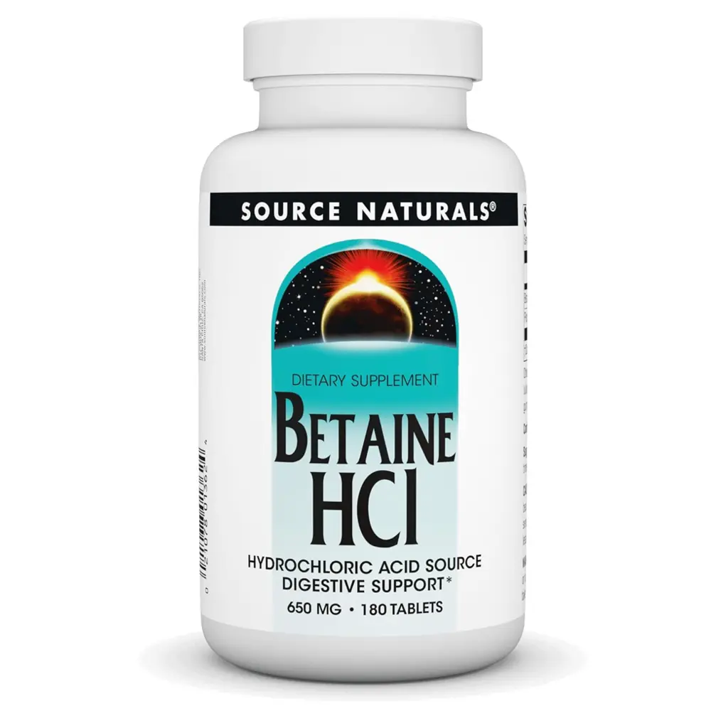 Source Naturals Betaine Hcl Capsules