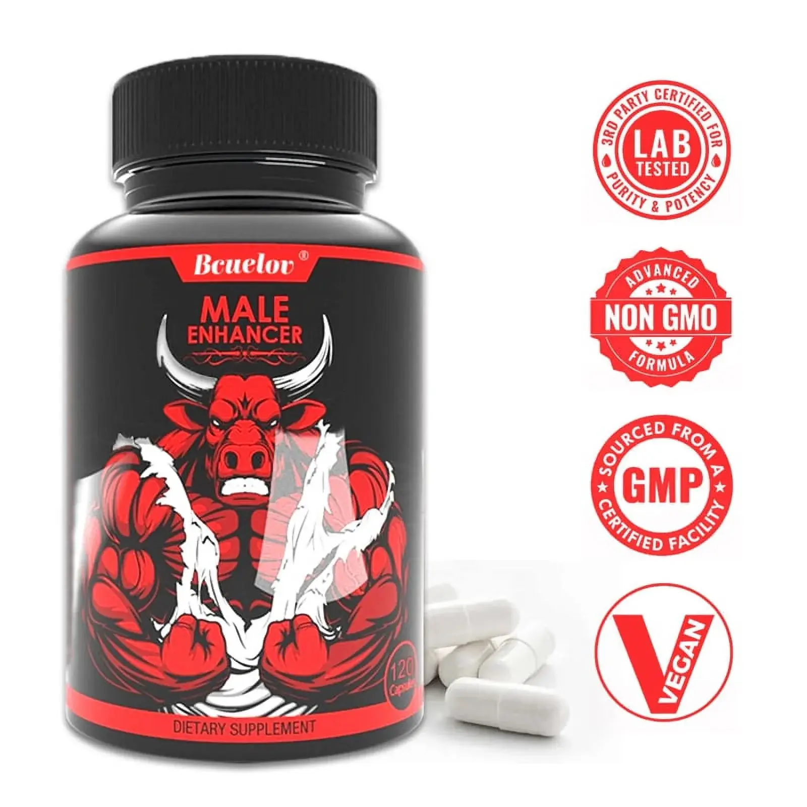 Bcuelov Male Enhancer Capsules